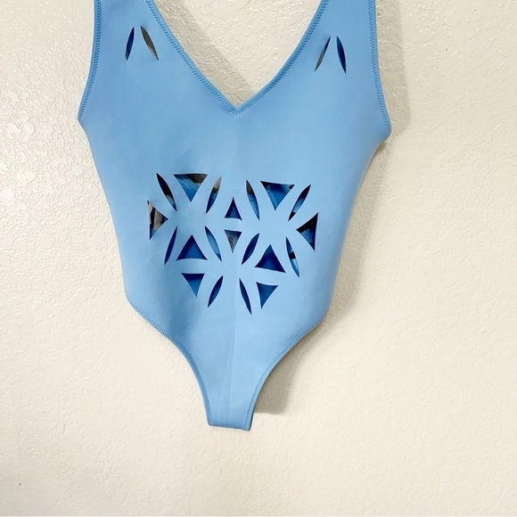 Gigi C blue GIANNA ONE-PIECE swimsuit size xl - Picture 10 of 13